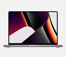 Macbook Pro 14 MKGQ3SA/A :  Apple M1 Pro | 16GB RAM | 1TB SSD | 14 Core GPU | 14.2 inch Liquid Retina XDR | Touch ID | Space Grey