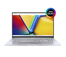 ASUS Vivobook Pro 15 OLED K6502VU-MA090W : i9-13900H | 16GB RAM | 512GB SSD | RTX 4050 6GB | 15.6 inch 2.8K OLED 120Hz | Finger | Windows 11 | Cool Silver