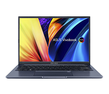 ASUS Vivobook A1403ZA-KM161W : i5-12500H | 8GB RAM | 256GB SSD | Intel Iris Xe Graphics | 14 inch WQXGA 2.8K OLED 90Hz | Finger | Windows 11 | Quiet Blue
