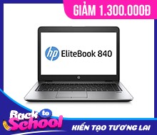 HP Elitebook 840 G3 : i7-6600U | 8GB RAM | 256GB SSD | Intel HD Graphics 520 | 14 inch FHD | Windows 10 | Silver